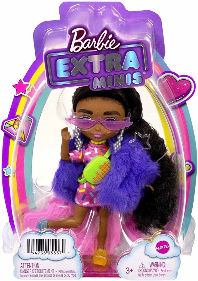 Barbie Extra Minis Doll Sprinkle Printed Dress