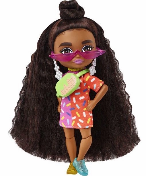 Barbie Extra Minis Doll Sprinkle Printed Dress