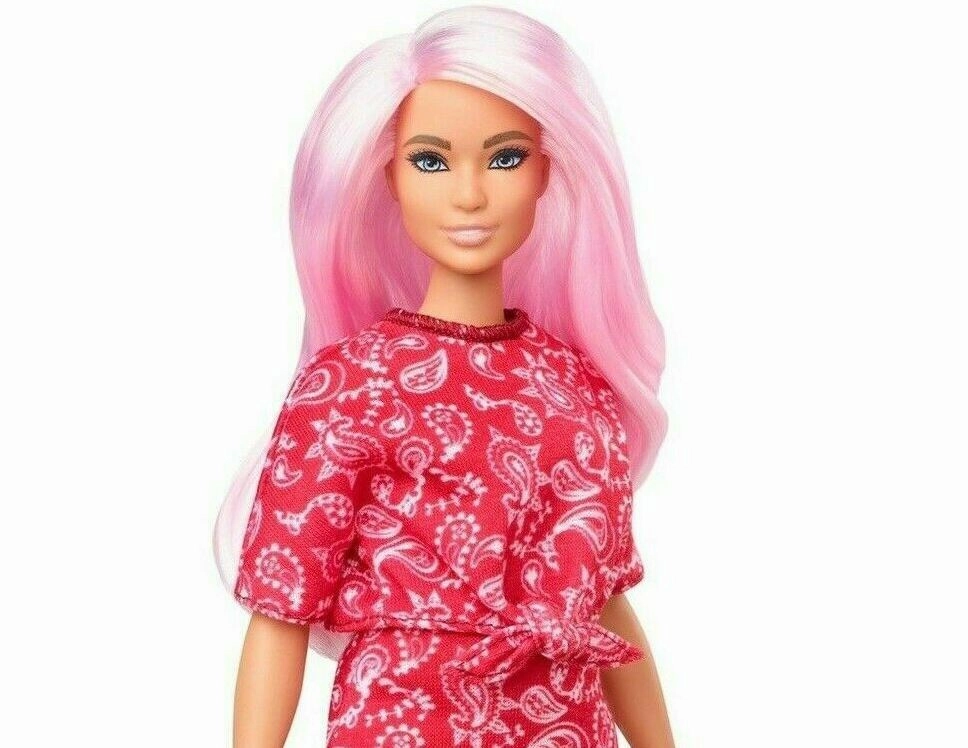 Barbie Fashionista Doll - 151 Red Paisley Outfit