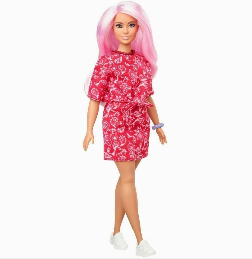 Barbie Fashionista Doll - 151 Red Paisley Outfit