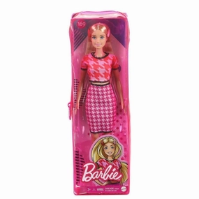 Barbie Fashionista Doll - 169 Blonde With Hounds Tooth Top