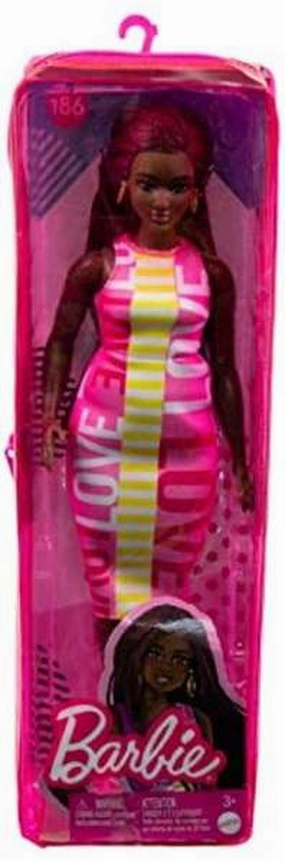 Barbie Fashionista Doll - 186 Sleeveless Love Dress