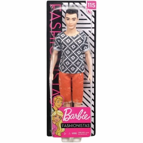 Barbie Fashionista Ken Doll - 115 Boho Hip