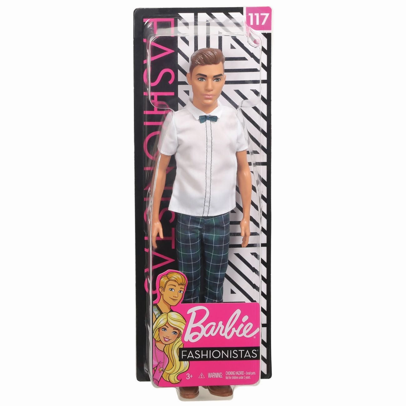 Barbie Fashionista Ken Doll - 117 Slick Plaid