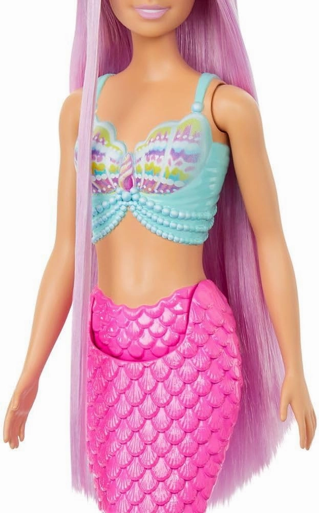 Barbie Mermaid Doll With 7-inch-Long Fantasy Hair & Accessories For Styling Play For Kids Ages 3 