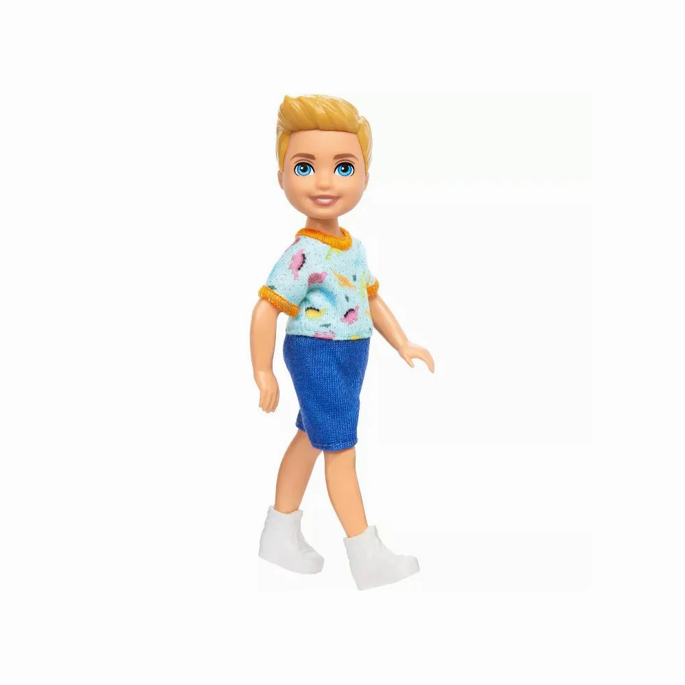 Barbie New Chelsea Friend - Boy with Dinosaur Shirt Doll
