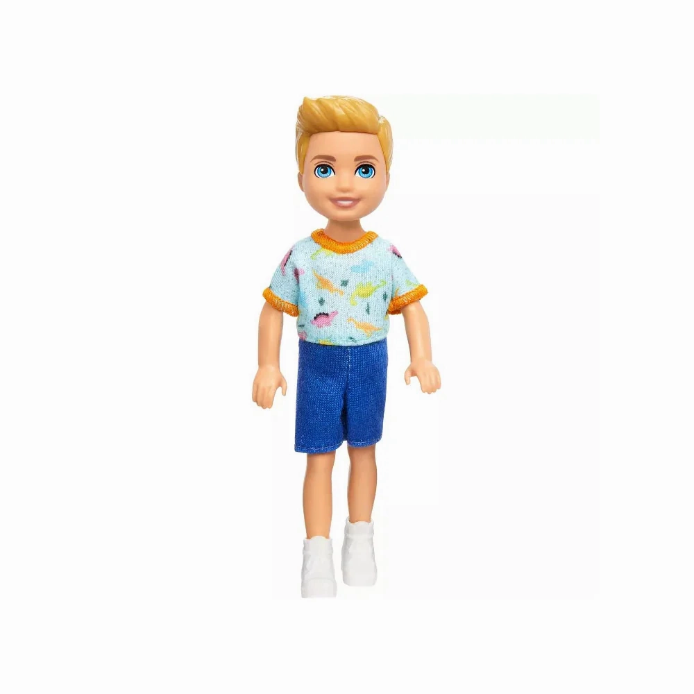 Barbie New Chelsea Friend - Boy with Dinosaur Shirt Doll