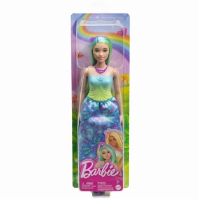 Barbie Royals Green Hair Doll