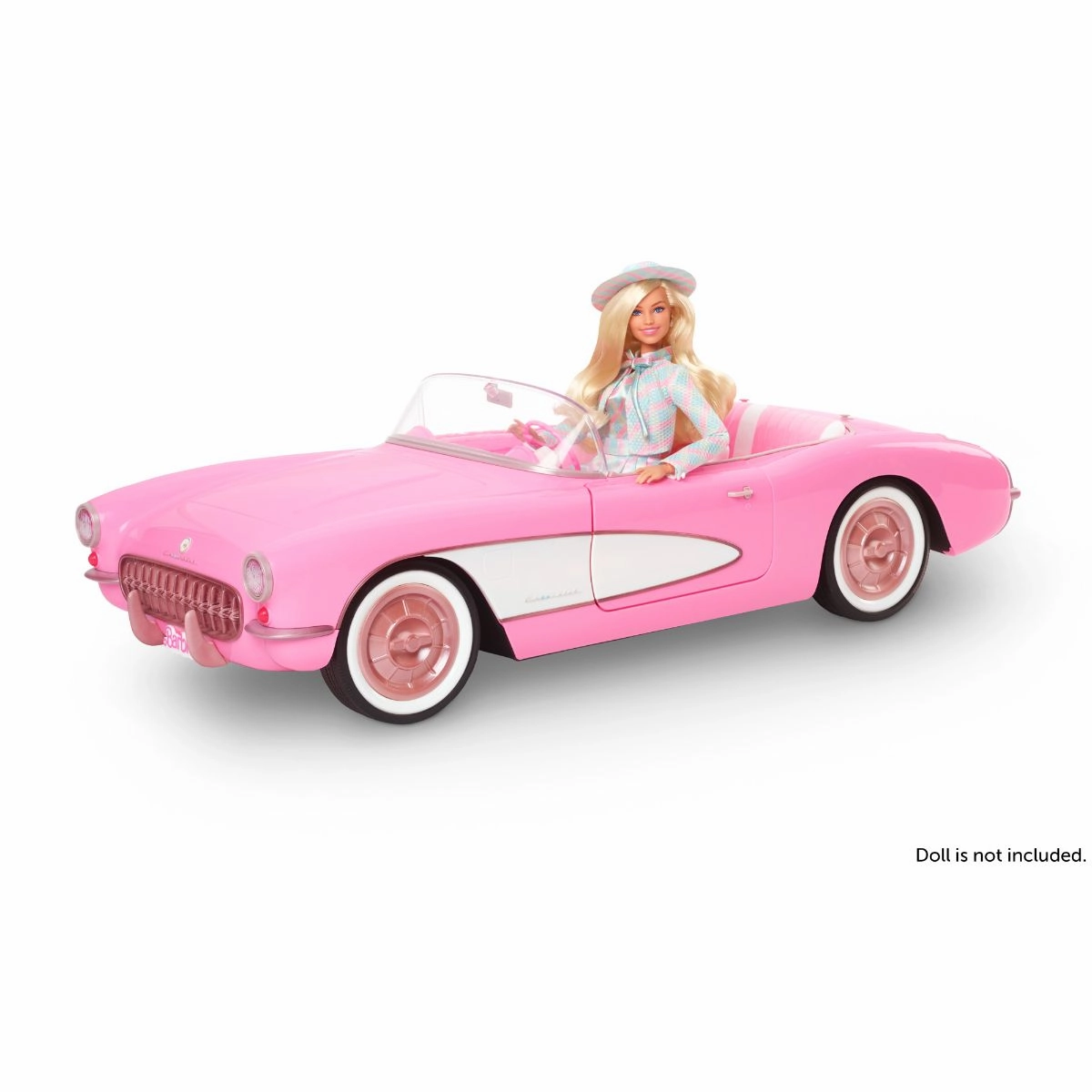 Barbie The Movie Pink Corvette Convertible Car