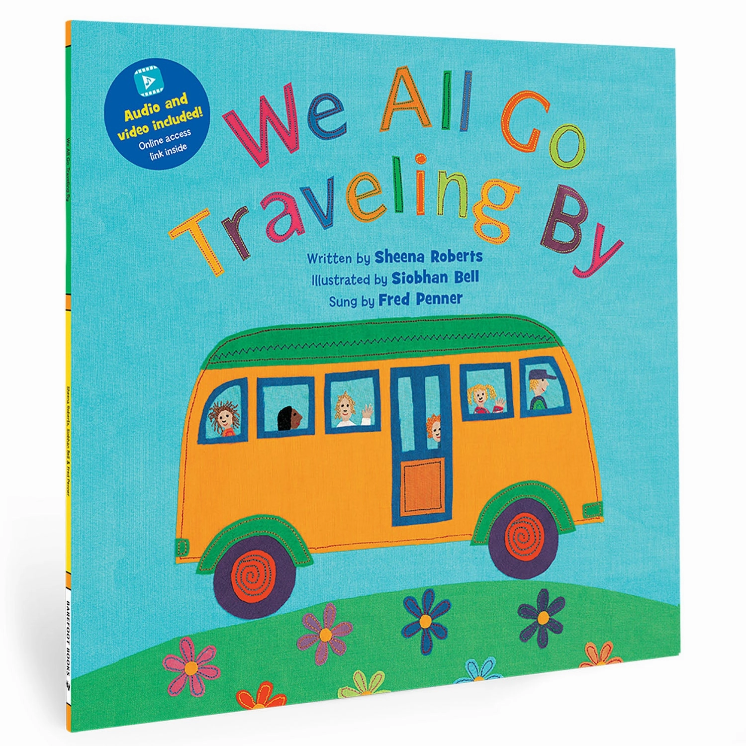 Barefoot Books Kindergarten Transportation Singalongs 4-Book Bundle