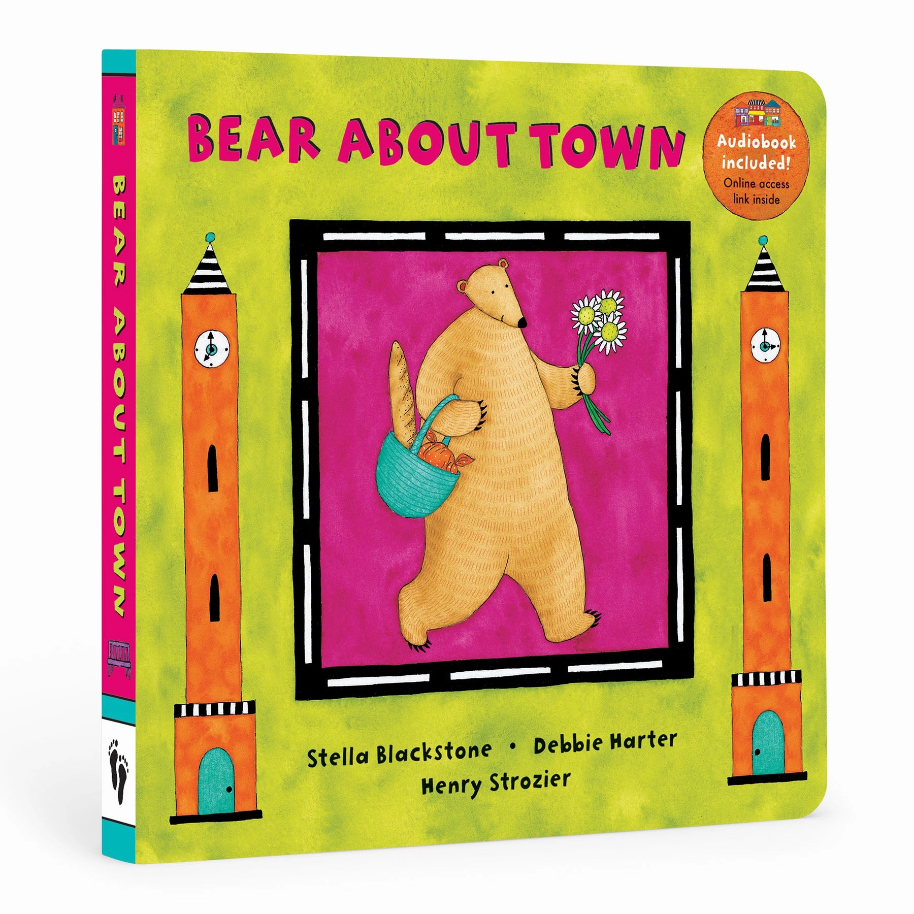 Barefoot Books PreK Bear Series Board Book Bundle - Set of 4