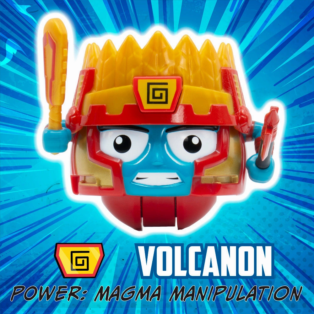 Battle Ballz: Duel Pack - Volcanon & Evil Robot - Ultimate Warrior Showdown