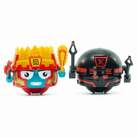 Battle Ballz: Duel Pack - Volcanon & Evil Robot - Ultimate Warrior Showdown