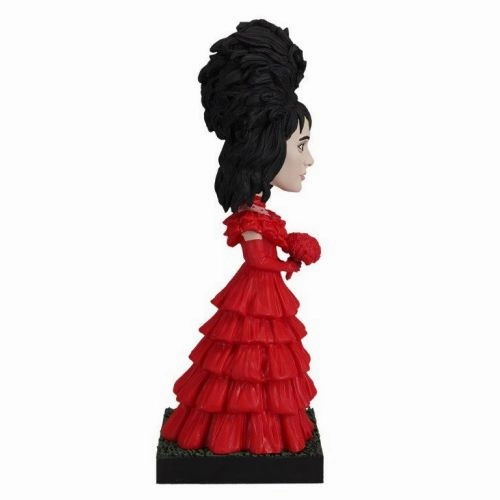 Beetlejuice Lydia Red Wedding Dress Bobble Figure