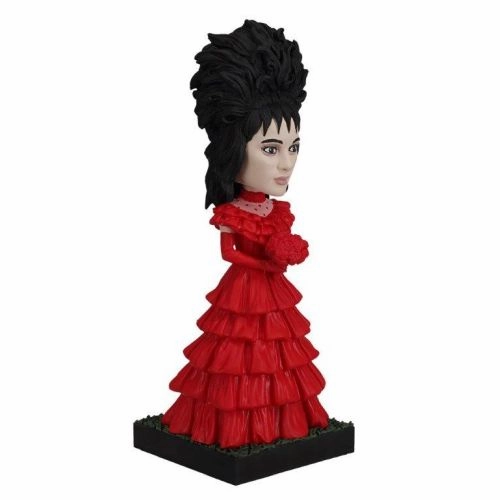Beetlejuice Lydia Red Wedding Dress Bobble Figure