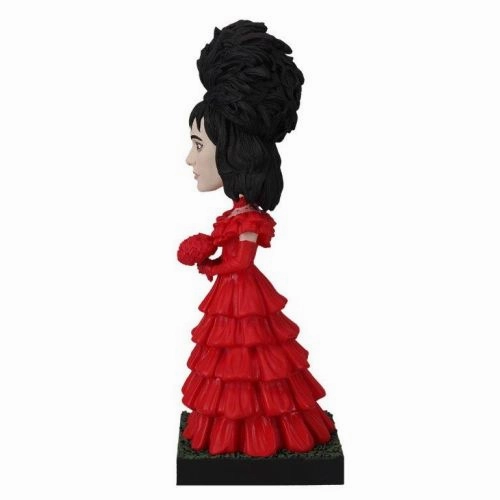 Beetlejuice Lydia Red Wedding Dress Bobble Figure