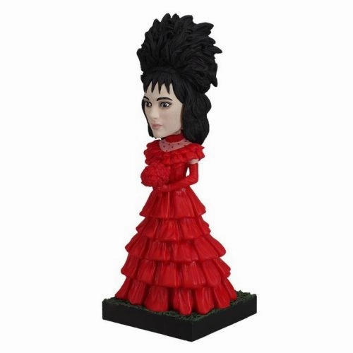 Beetlejuice Lydia Red Wedding Dress Bobble Figure