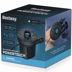 Bestway PowerTouch DC Electric Air Pump: Fun and Fast Inflation On the Go!