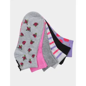 Betseys Ditsy Floral 6 Pack Light Grey Betsey Johnson Jewelry