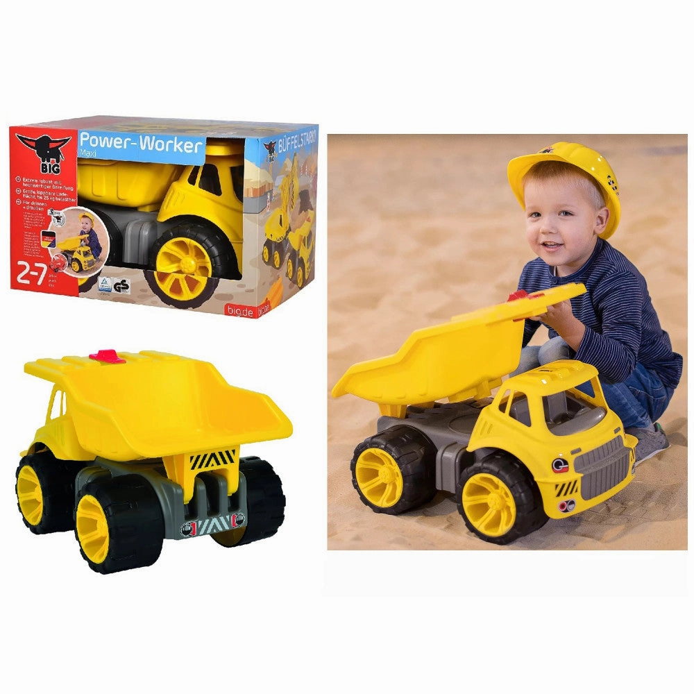 BIG - Power Worker Maxi Truck Rideon - Durable Kids Construction Toy