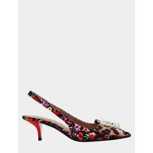 Birdy Black Ditsy Floral Betsey Johnson Jewelry