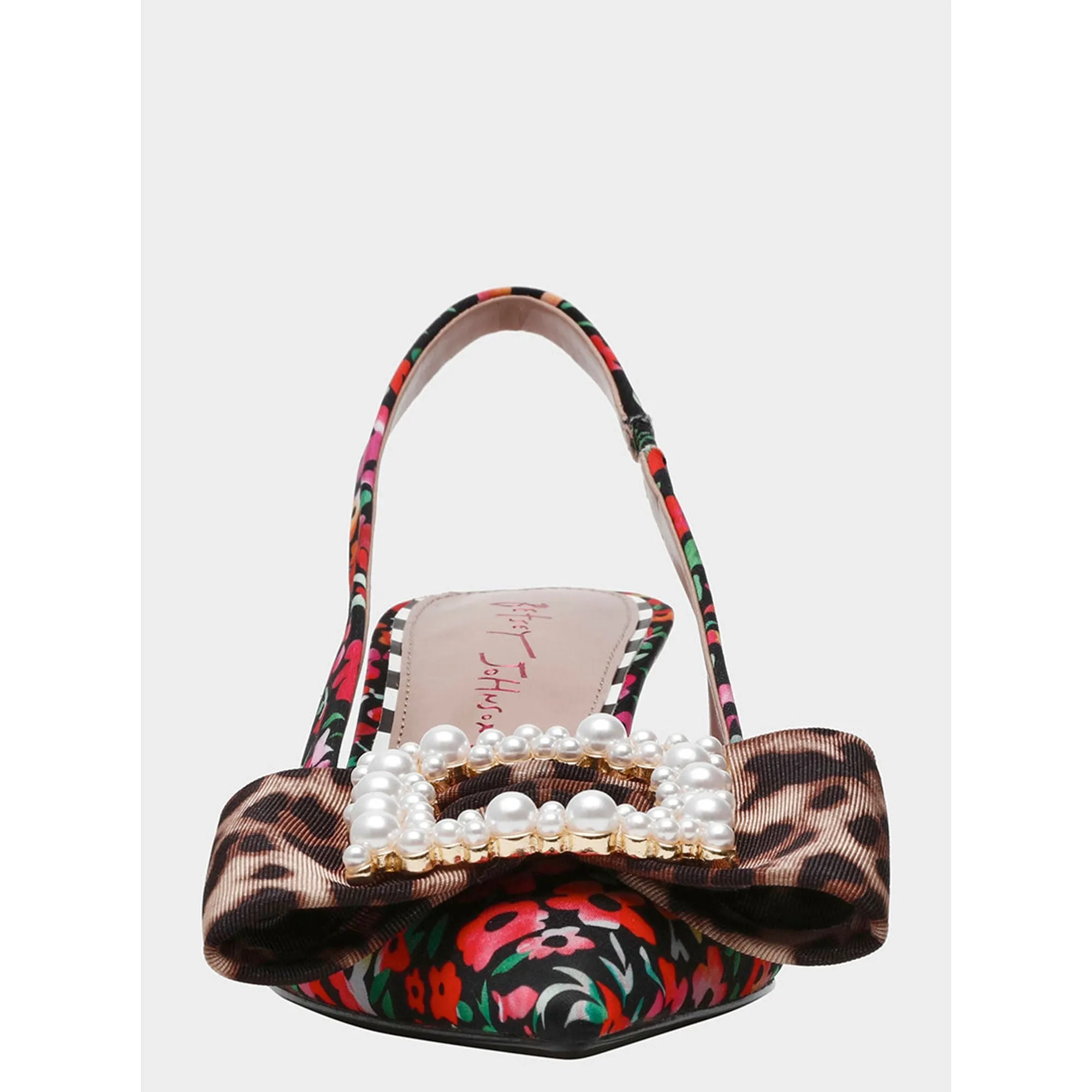 Birdy Black Ditsy Floral Betsey Johnson Jewelry