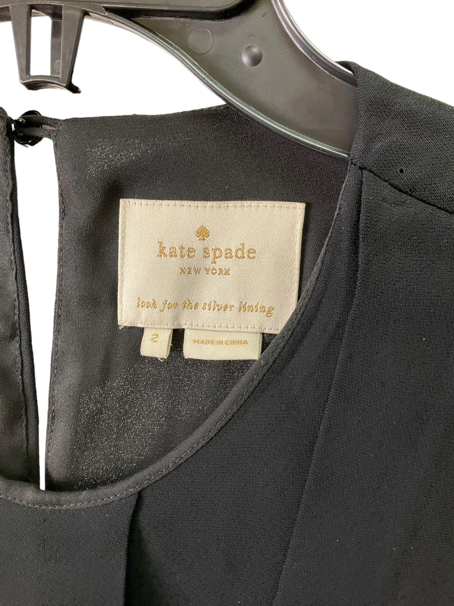 Black Dress Designer Kate Spade, Size 2 Kate Spade Bags
