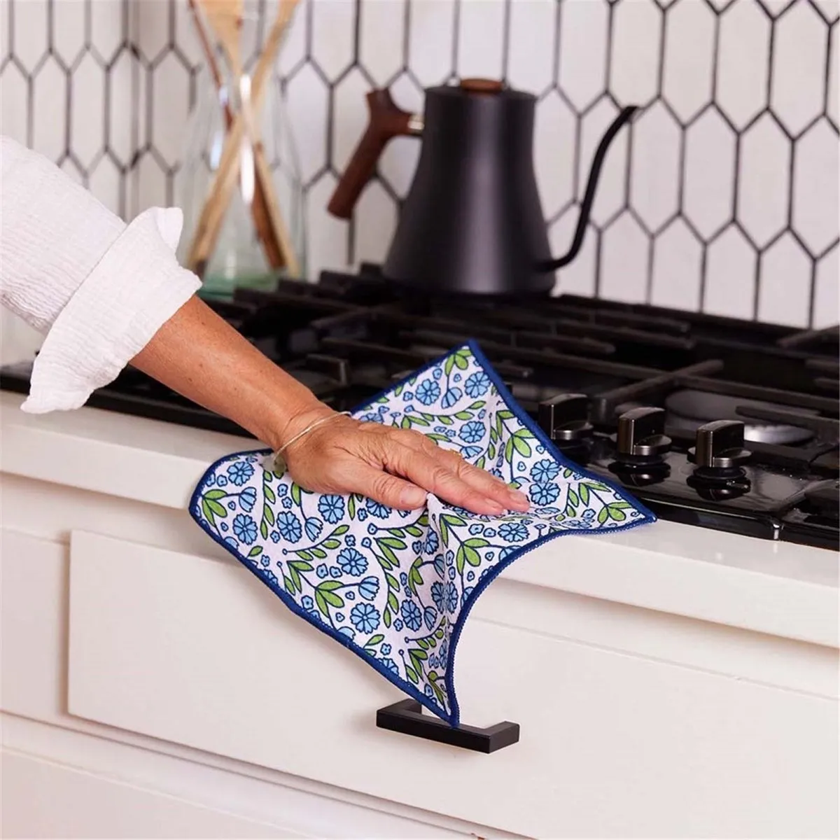 Blaire Blue blu Dish Cloth Set of 3