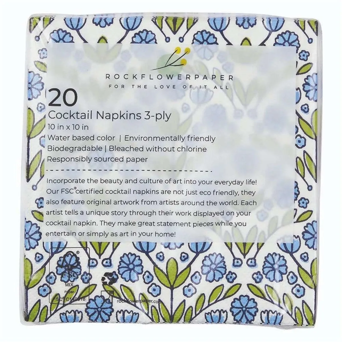 Blaire Paper Cocktail Napkins (Pack of 20)