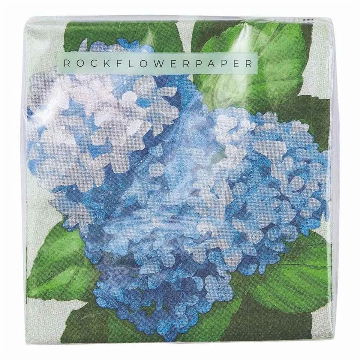 Blue Hydrangea Paper Cocktail Napkins (Pack of 20)