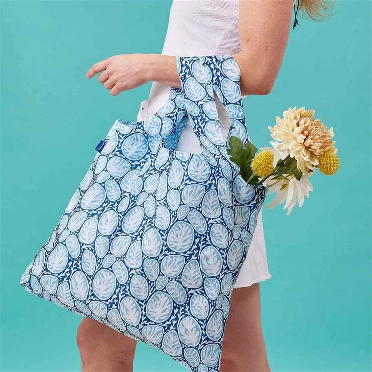 Blue Sea Life Reusable Shopping Bag Bundle