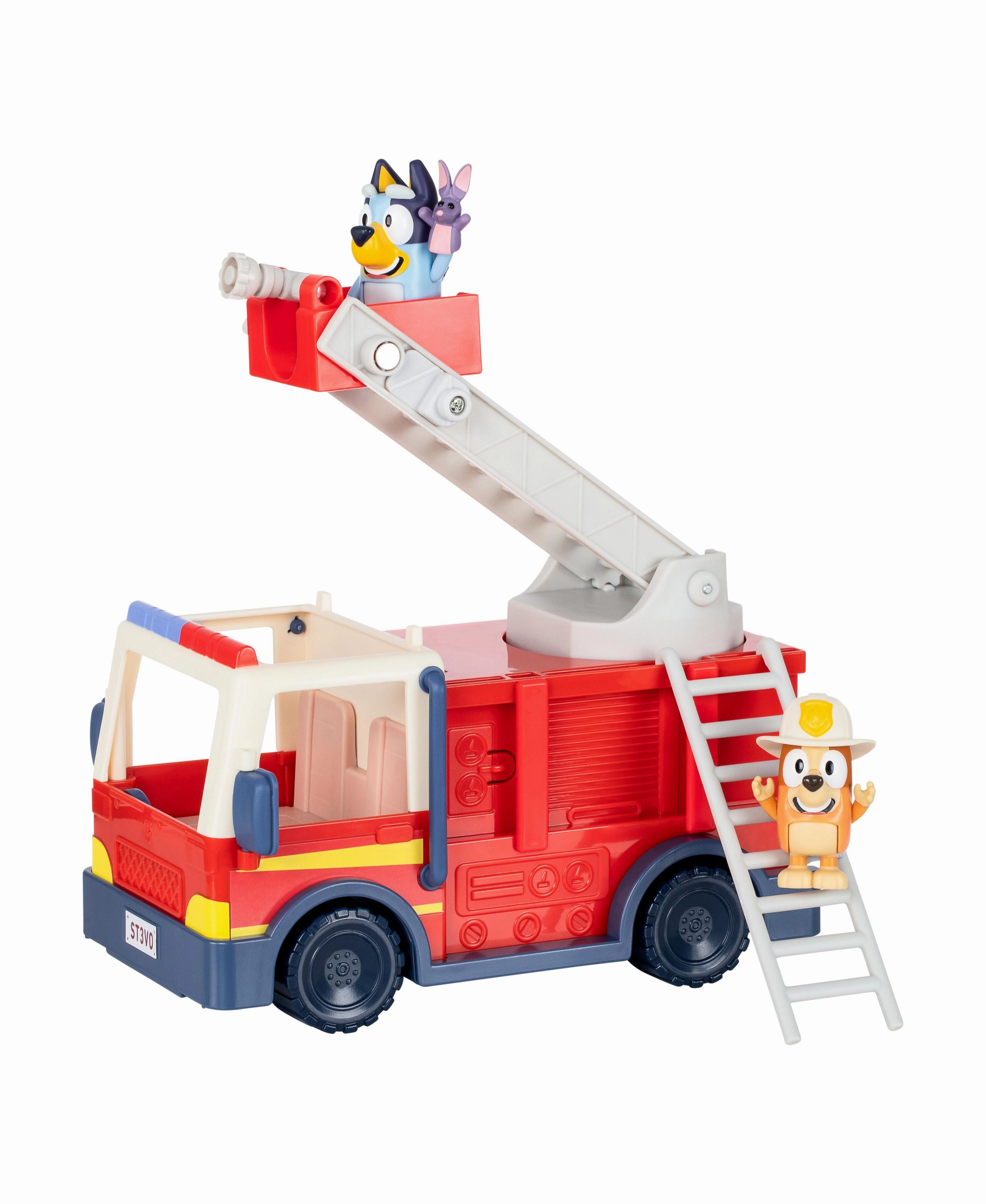 Bluey S10 Fire Truck Playset with Figures and Accessories