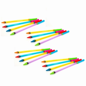 Boley 16pc Super Soaker Water Blasters - Vibrant Multicolor Pump-Action Sprayers