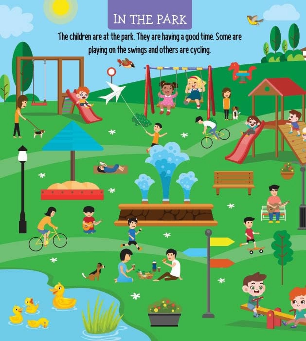 Booktopus Board Book - My First 100 Things Around Us - Early Learning Picture Books for Kids 4 