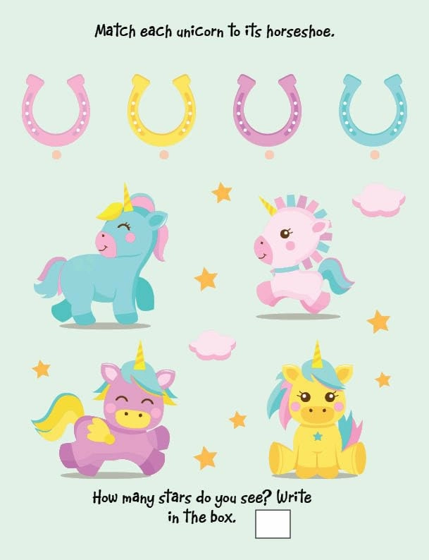 Booktopus Build It Activity Kit - Magical Unicorns Model Making Kit with Book - DIY Craft Kit for Kids 6 
