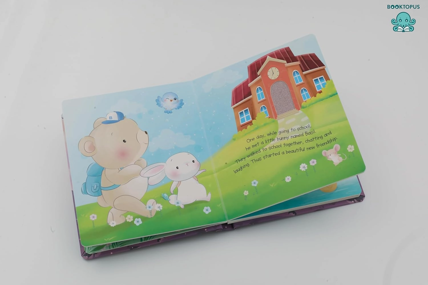 Booktopus Touch and Feel Board Book - You Are My Best Friend Sensory Book for Toddlers - Textured Baby Books for 4 