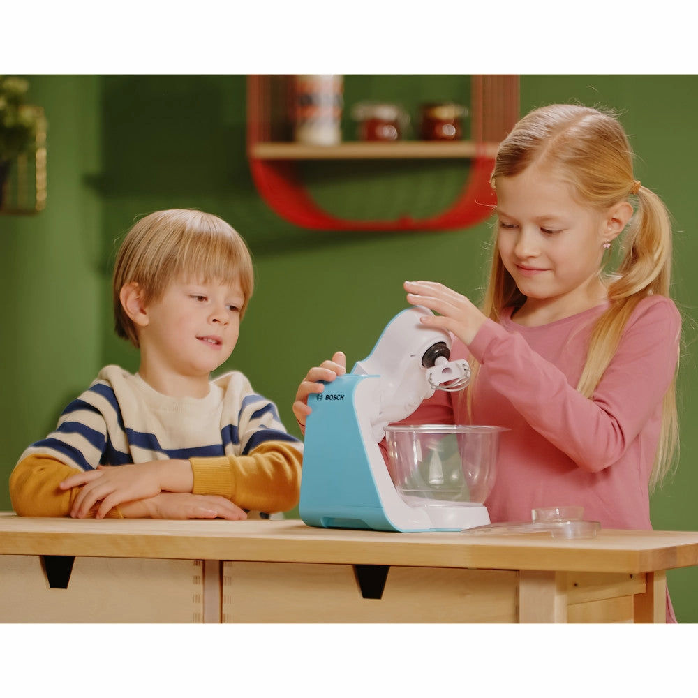 Bosch Junior Chef MUM 5 Kitchen Machine - White & Teal