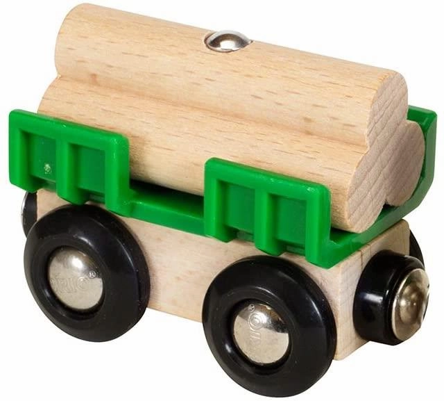Brio World 33799 Green Tractor with Load Toy Playset for Ages 3 and Up
