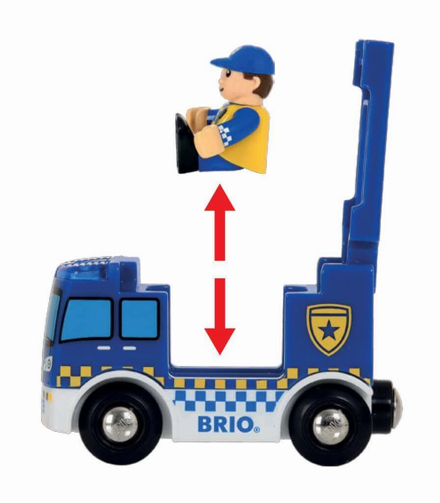 Brio World 33813 Police Station Interactive Playset for Ages 3 and Up