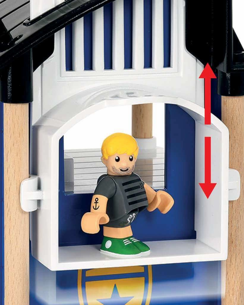 Brio World 33813 Police Station Interactive Playset for Ages 3 and Up