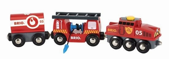 Brio World 33844 Rescue Firefighting Train Playset for Ages 3 and Up