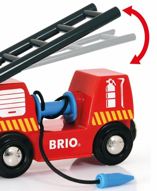Brio World 33844 Rescue Firefighting Train Playset for Ages 3 and Up