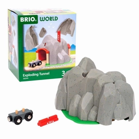 Brio World 36044 Exploding Tunnel Train Set Accessory for Ages 3 & Up