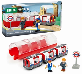 Brio World 36085 Trains of the World - London Underground Train Age 3 