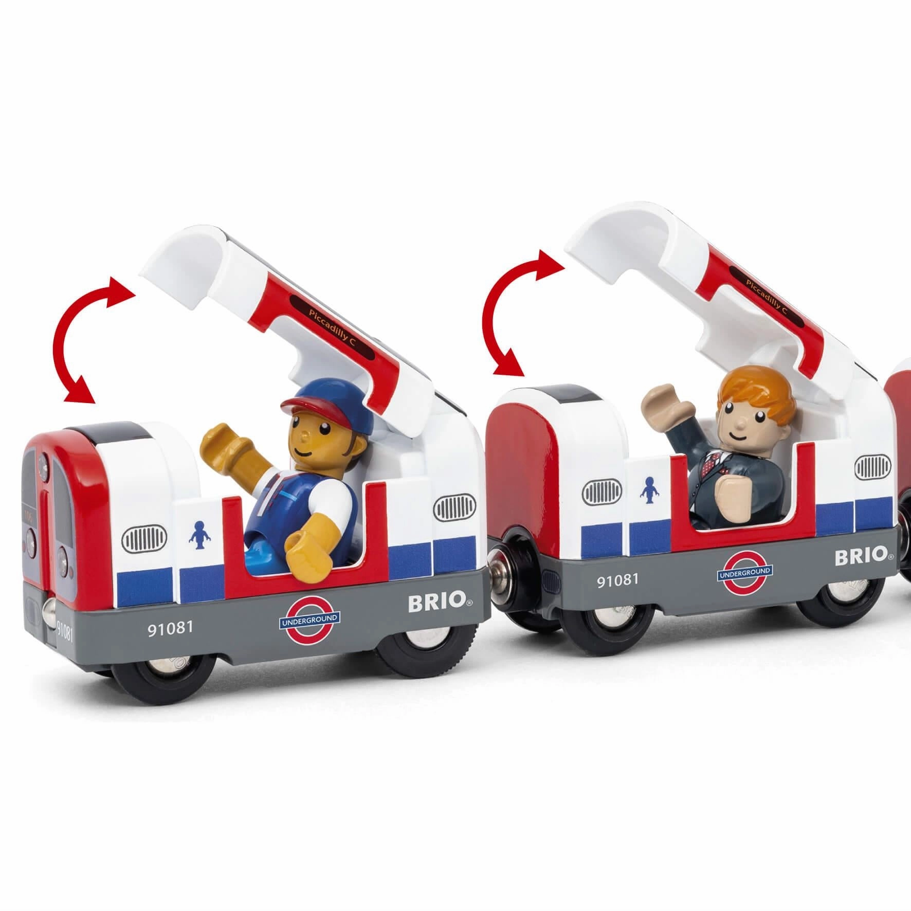 Brio World 36085 Trains of the World - London Underground Train Age 3 