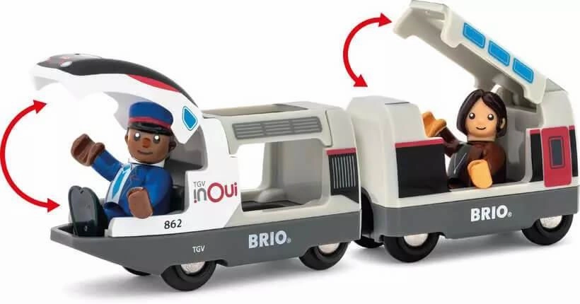 Brio World 36087 Trains of the World - TGV High-Speed Train for Age 3 