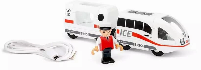 Brio World 36088 Trains of the World - ICE Rechargeable Train Ages 3 