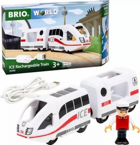 Brio World 36088 Trains of the World - ICE Rechargeable Train Ages 3 