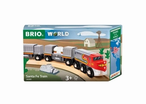 Brio World 36089 Trains of the World - Santa Fe Train for Ages 3 & Up