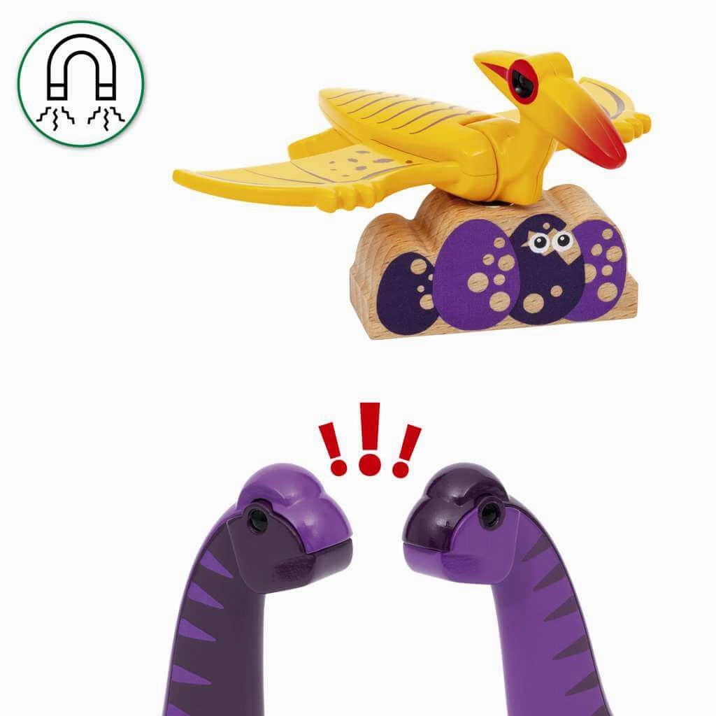 Brio World 36094 Dinosaur Adventure Train Set for Children Ages 3 & Up